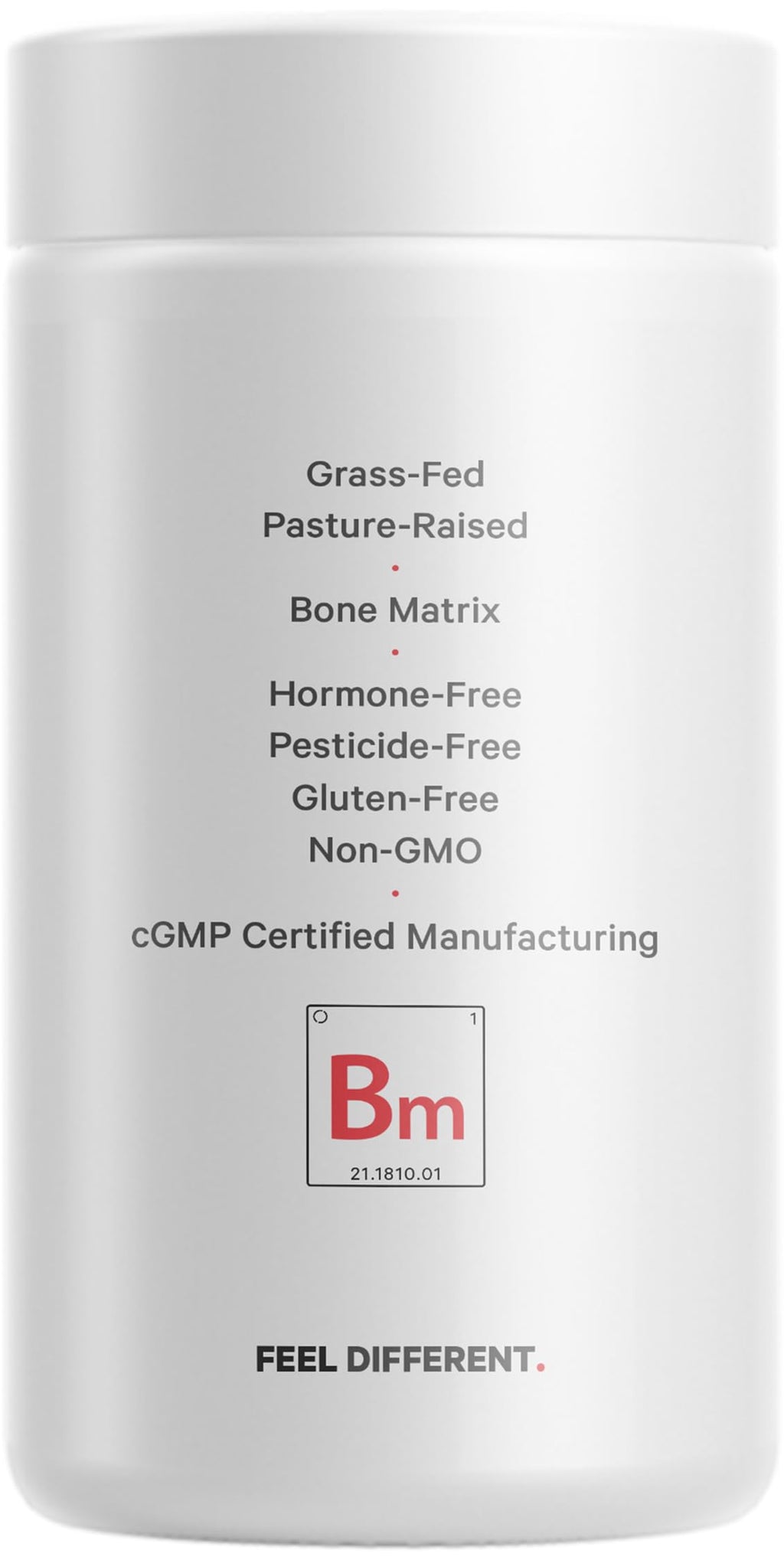 Codeage Grass-Fed Bone Marrow Supplement – Freeze-Dried, Non-Defatted Beef Bone Matrix & Cartilage – 1500mg per Serving, 180 Capsules Codeage Au supplements