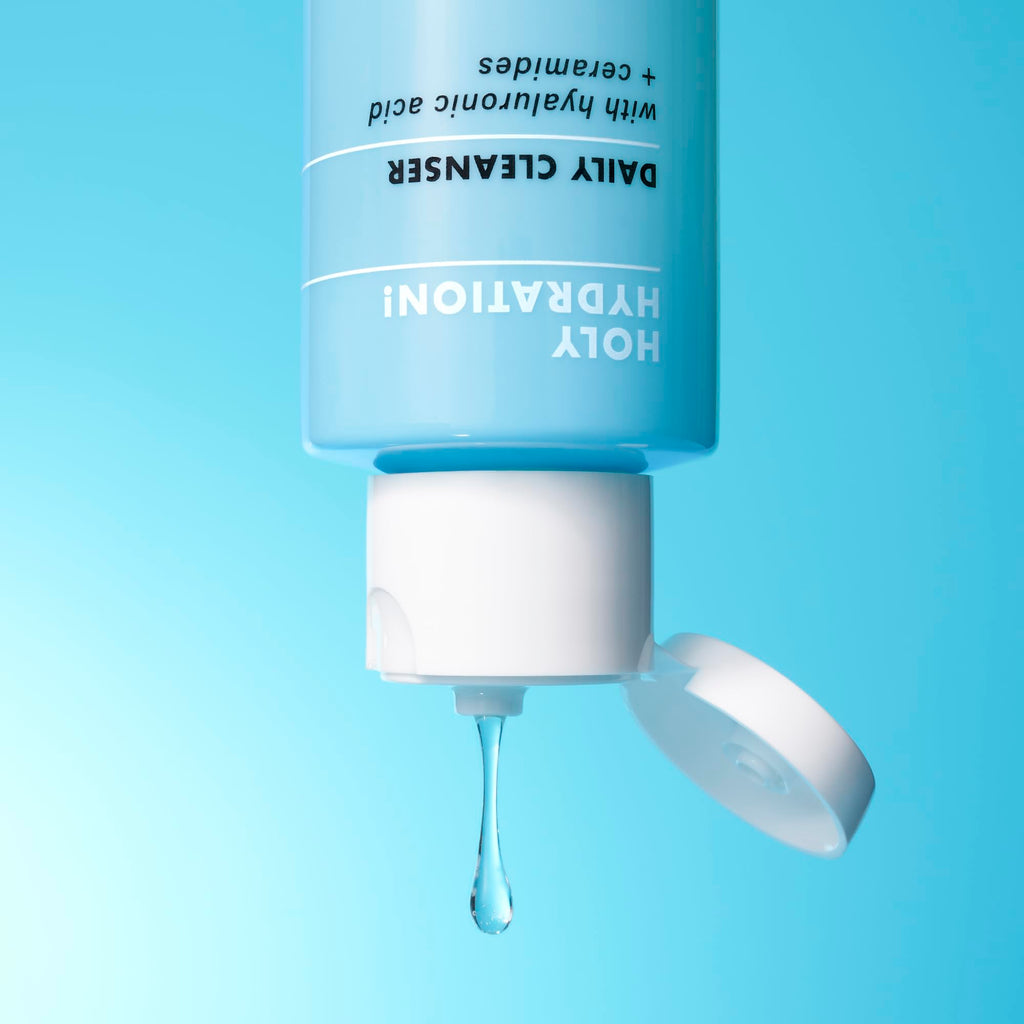 e.l.f. SKIN Holy Hydration! Daily Cleanser, Face Cleanser For Washing Away Excess Oil, Impurities & Makeup