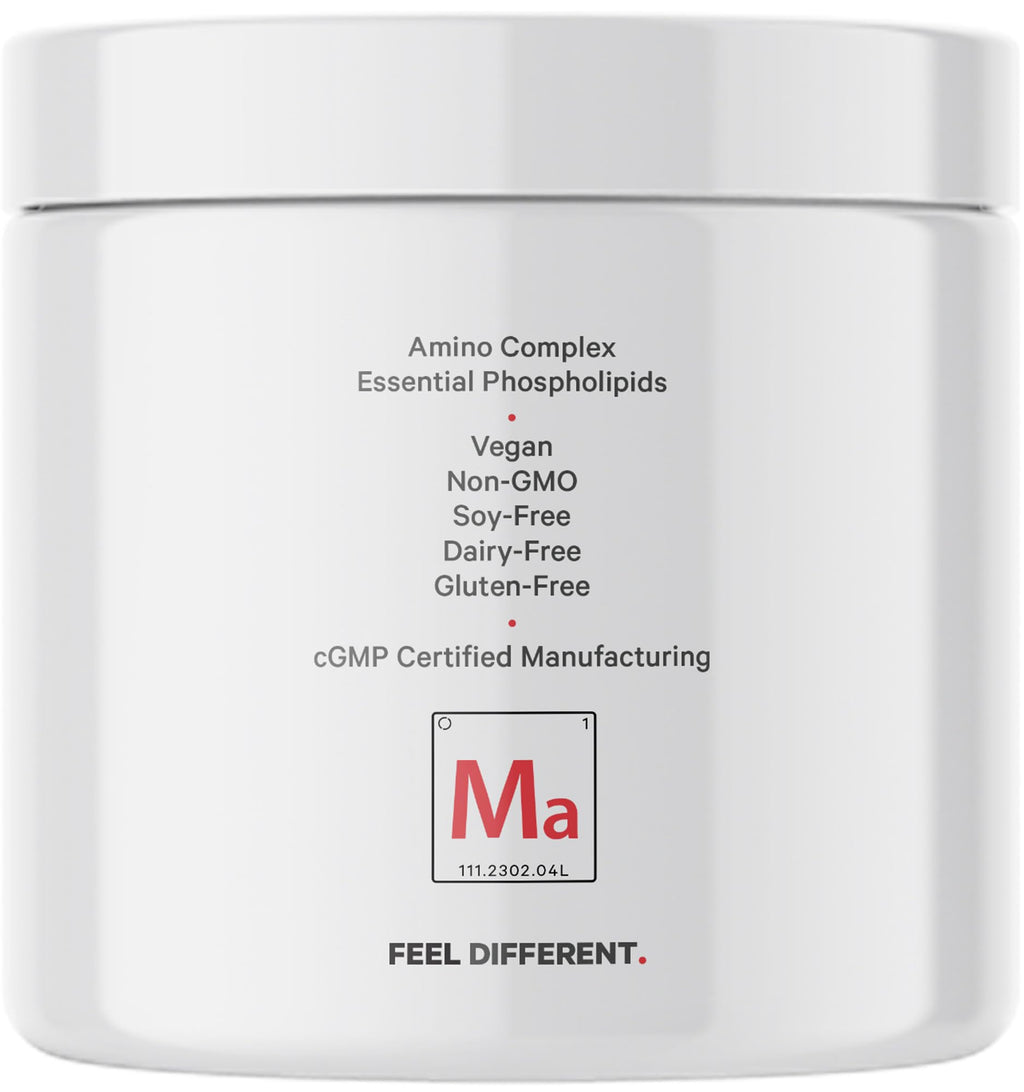 Codeage Liposomal Multi Amino Powder Supplement - BCAA & EAA Supplement All 9 Essential Amino Acids, Branched-Chain Amino Acid, Pre & Post Workout, Unflavored, Liposomal Delivery, Non-GMO, 6.15 oz Codeage Au supplements