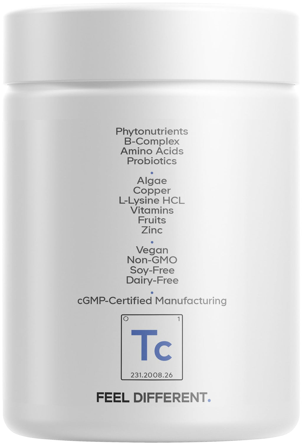 Codeage Teen Clearface Adolescent Face, Skin & Pimples, Vitamins A, C, D3, E, Pantothenic Acid, Niacin, Zinc Supplement Teenagers, Probiotics, L-Lysine, Omega-3, Oily Skin, Pores, Spots - 60 Capsules Codeage Au supplements