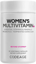Codeage Women’s Multivitamin - Vitamins A, C, D3, E, B6, B12, Folate, Calcium, Magnesium, Iron, Dong Quai, Probiotics - 1 Capsule Per Serving Codeage Au supplements