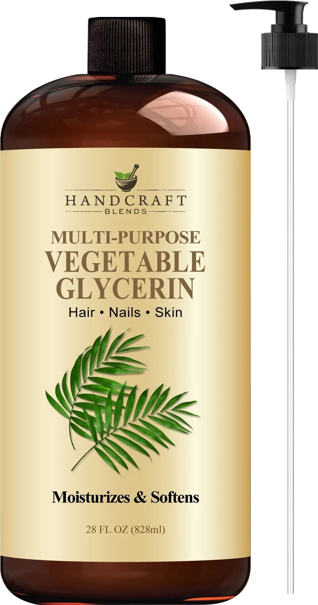 Handcraft Blends Vegetable Glycerin for Skin and Hair 28 oz - Pure Vegetable Glycerin Liquid Handcraft Blends Au supplements