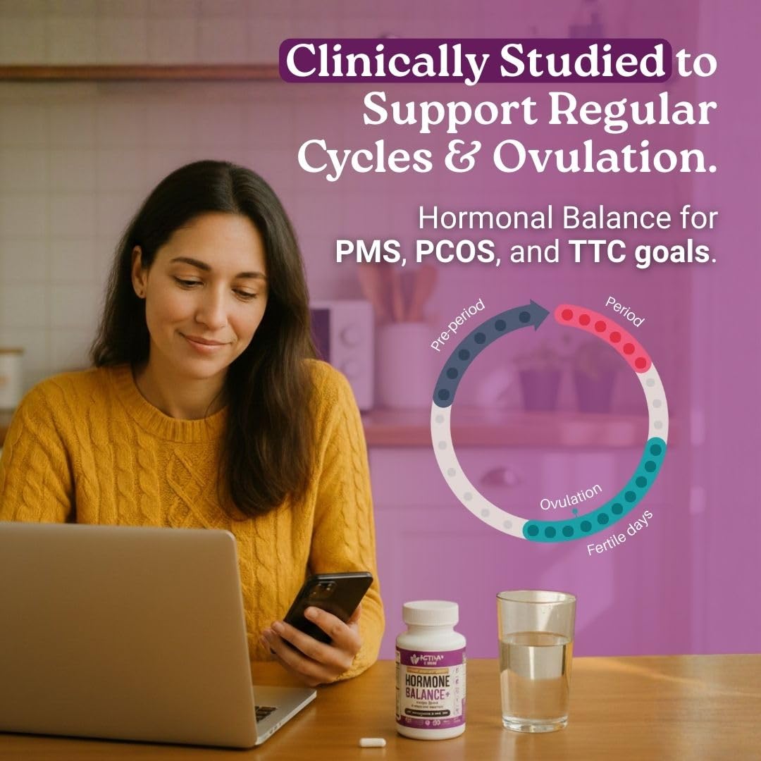 Activa Labs+ Hormone Balance for Women | Boost Energy, Mood, Libido and Focus | Supports Cycle&Menopause Comfort | Gluten, Soy&Lactose Free | 30 Day Supply Activa Labs Au supplements