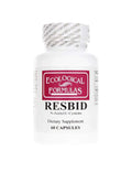 Ecological Formulas Resbid 500 Mg, White, 60 Count Ecological Formulas Au supplements