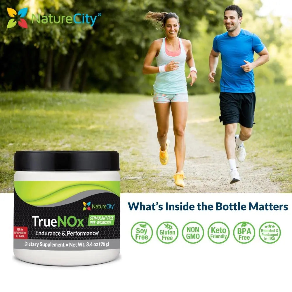 NatureCity True-NOx Nitric Oxide Supplements for Men and Women - Pre-Workout Booster NatureCity Au supplements