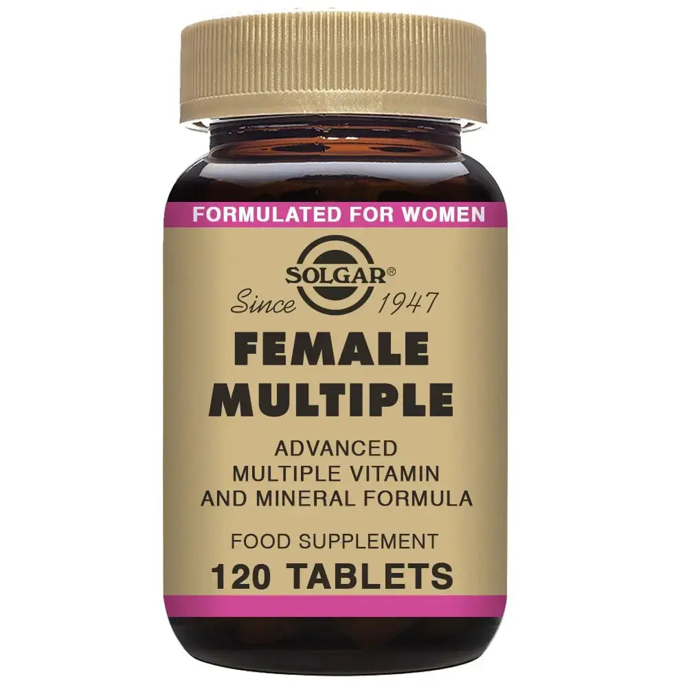 Solgar Female Multiple, 120 Tablets - Multivitamin, Mineral & Herbal Formula for Women - Advanced Phytonutrient Solgar Au supplements