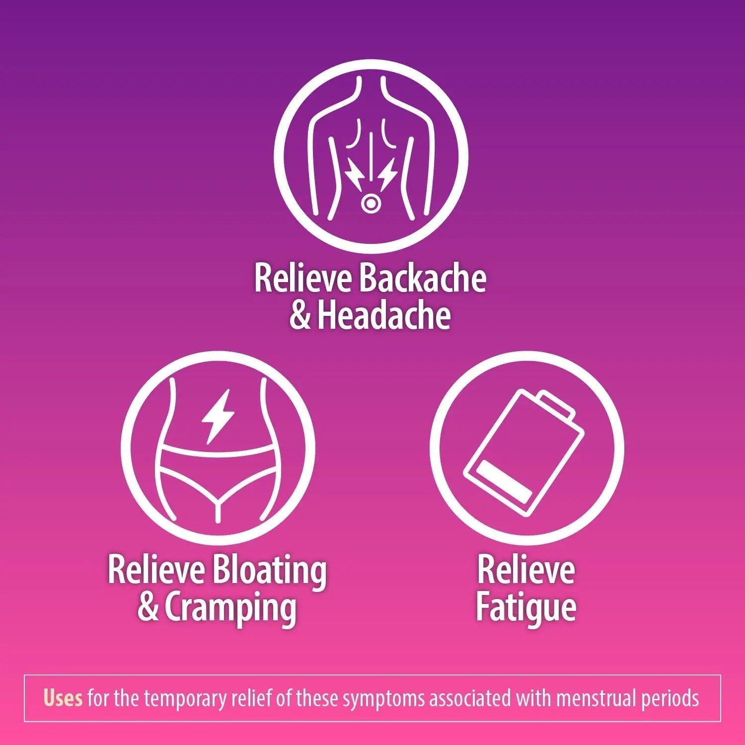 HealthA2Z® Menstrual Complete Pain Relief Tablets | Relieves Cramps, Bloating, Fatigue, Backache & Headache (120 Counts) (Pack of 2) HealthA2Z Au supplements