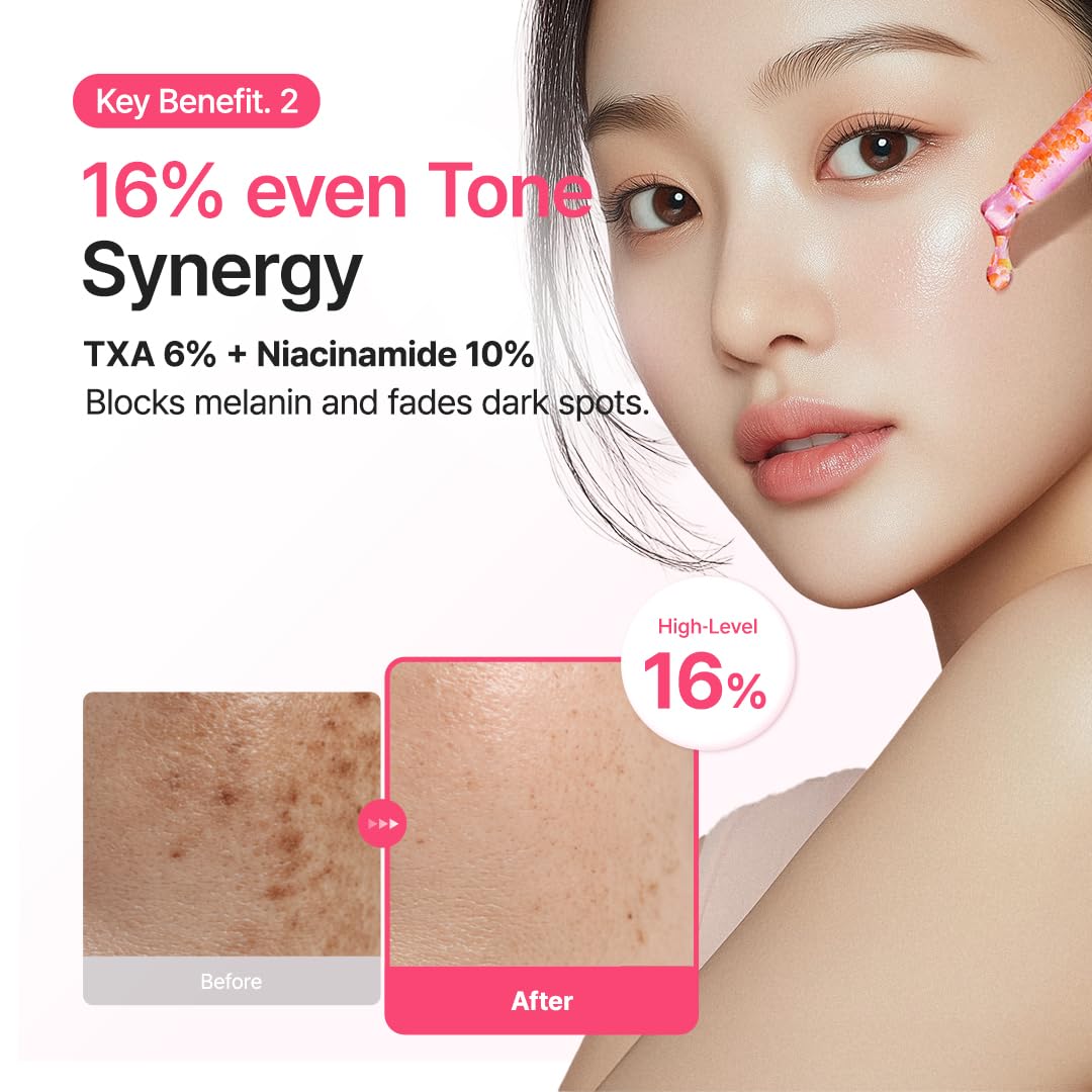 PURITO TXA 6% + Niacinamide 10% + Retinal Facial Serum | for Dark Spots, Hyperpigmentation, Uneven Tone