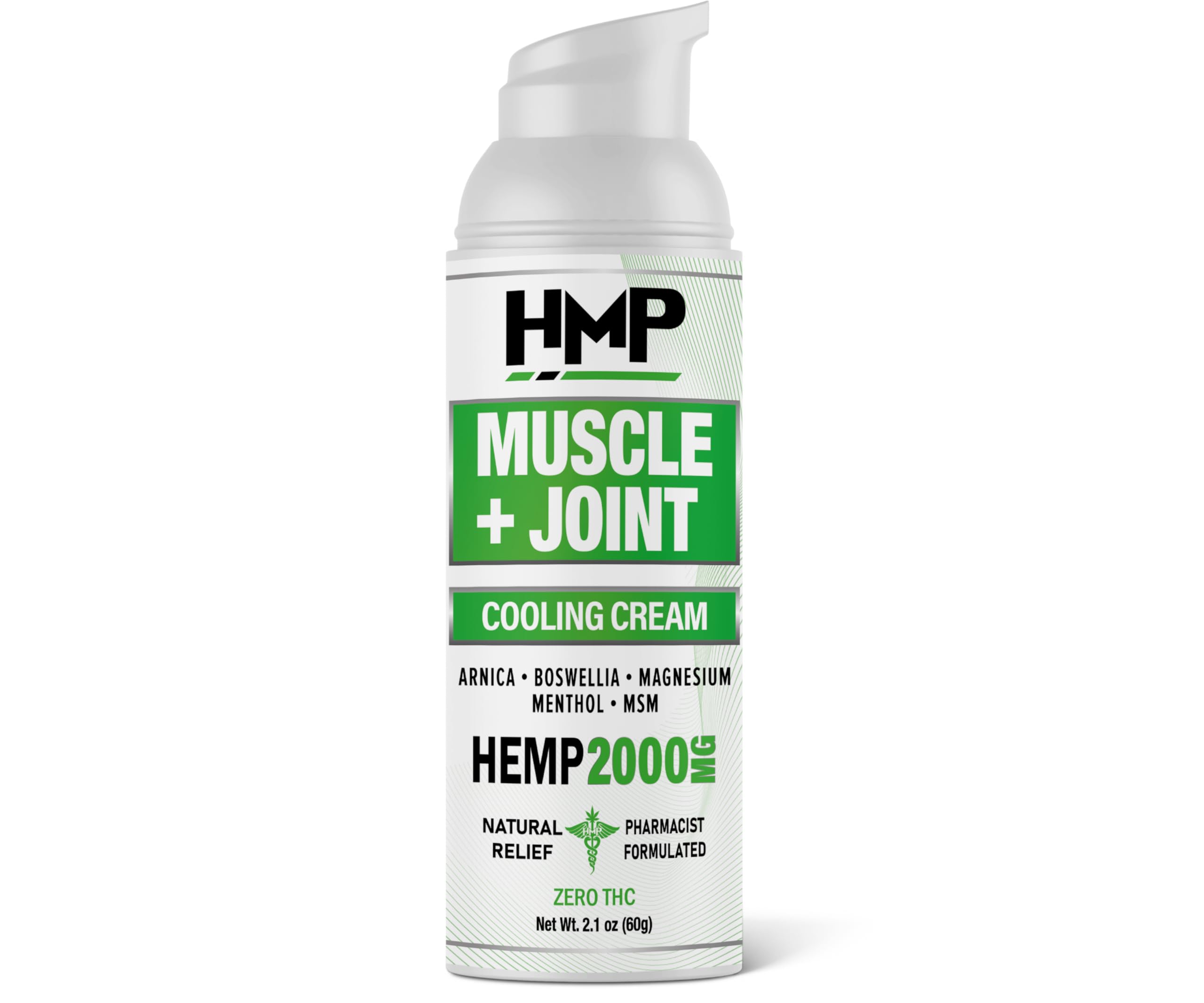 HMP BRANDS Hemp Cream Muscle & Joint Support 2000MG Hemp Discomfort Relief Formula w Menthol Ideal for Knee Muscle Joint Back Shoulder Elbow Maximum Joint Support, Natural Formula Made in USA 2.1oz HMP BRANDS Au supplements