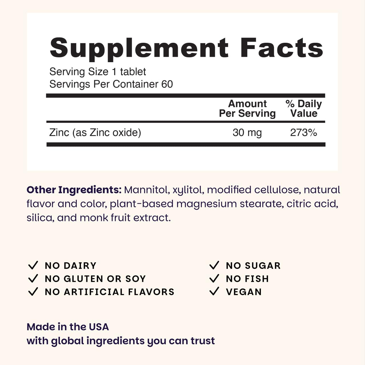 EZ Melts Zinc - Supplement for Immune, Digestive & Skin Health Support - Non-GMO, Vegan & Gluten-Free - Blueberry Blast