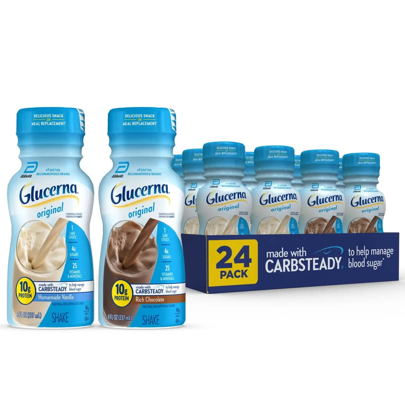 Glucerna, Diabetes Nutritional Shake, to Help Manage Blood Sugar, 8 Fl Glucerna Au supplements