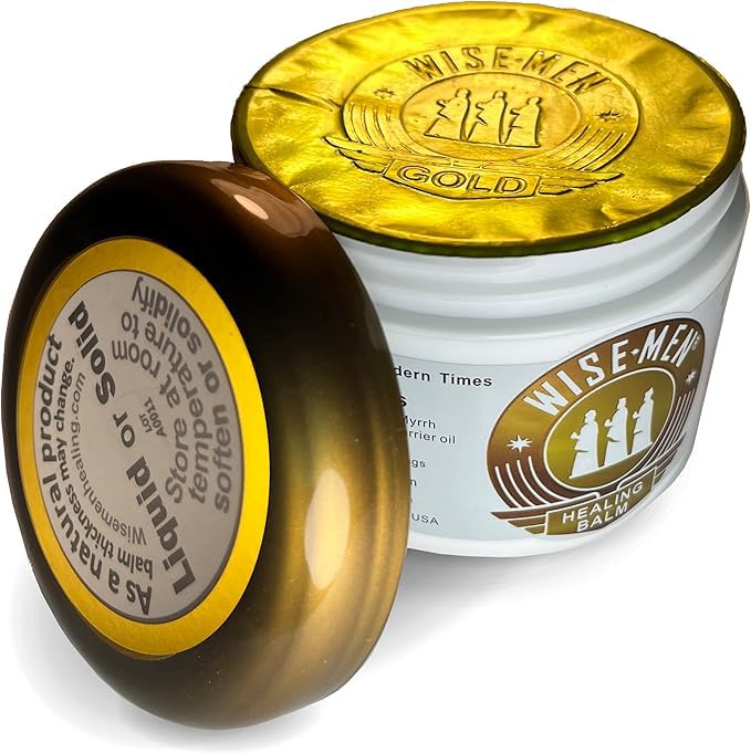 Wise Men Healing Balm with Myrrh and Frankincense Essential Oils for Soothing Nerve Relief Massage Wise Men Au supplements