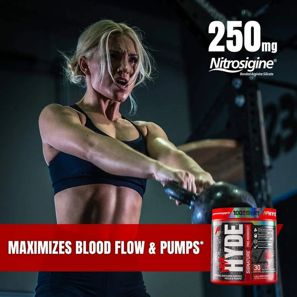 PROSUPPS Mr. Hyde Signature Blue Razz and Hyde Max Pump Blue Razz Bundle PROSUPPS Au supplements