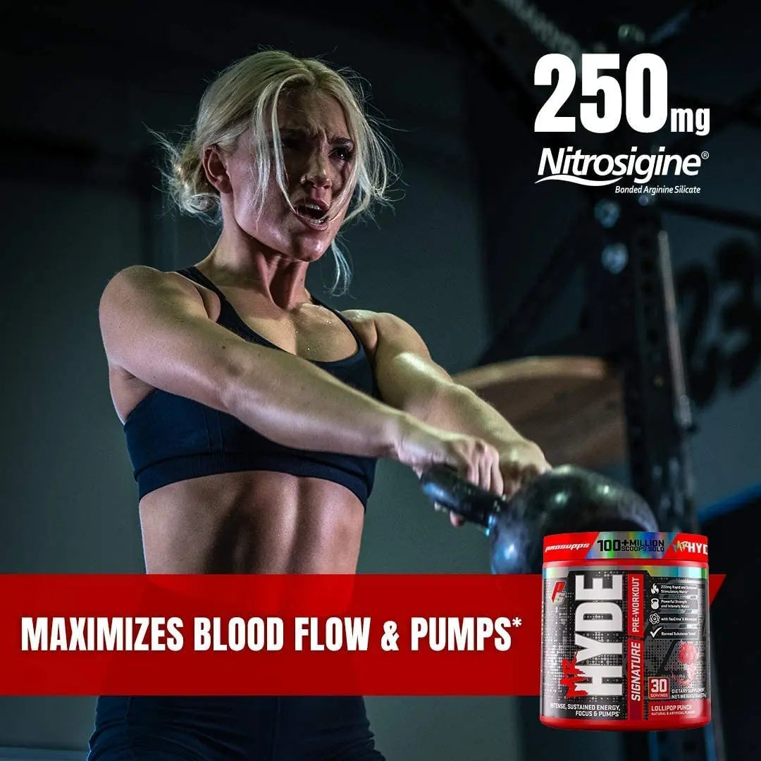 PROSUPPS Mr. Hyde Signature Blue Razz and Hyde Max Pump Blue Razz Bundle PROSUPPS Au supplements