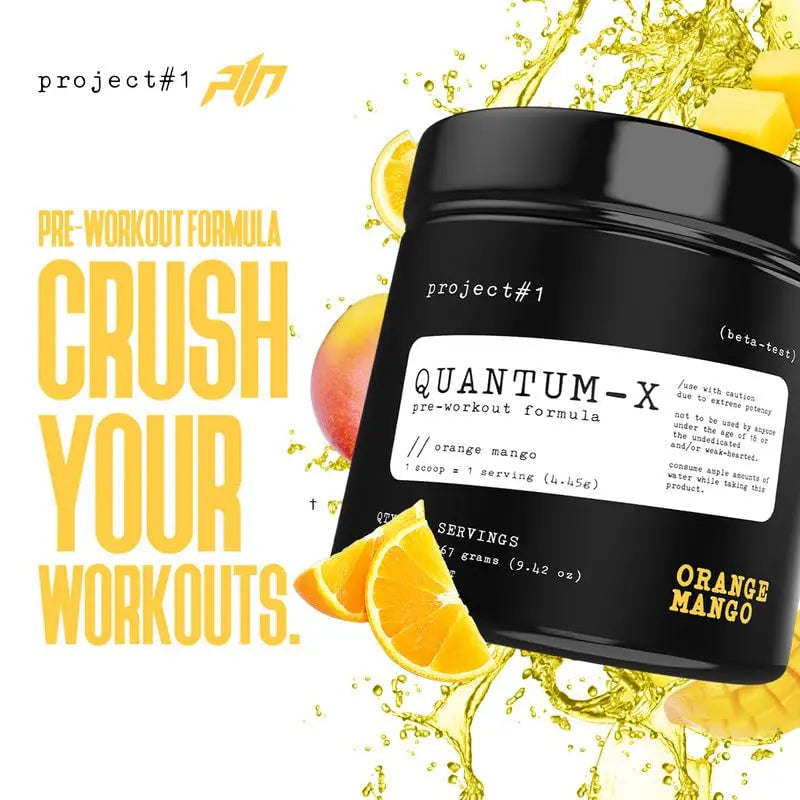 Project #1 Quantum-X Nutrition: Advanced Pre-Workout Powder for Men and Women Project #1 Au supplements