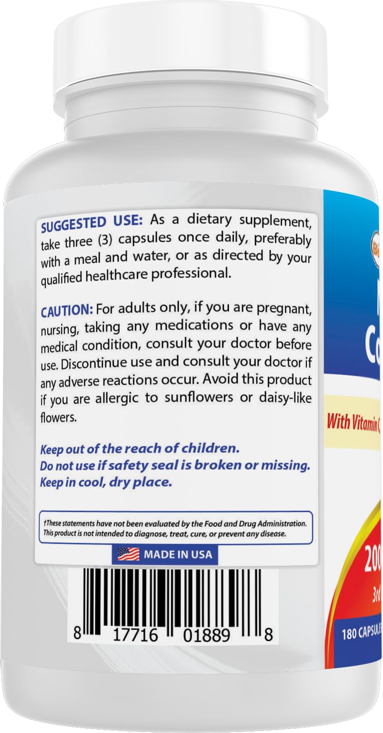 Best Naturals Multi Collagen Pills 2000mg for Women & Men - Hydrolyzed Collagen Peptides Capsules for Hair Skin and Nails with Types I