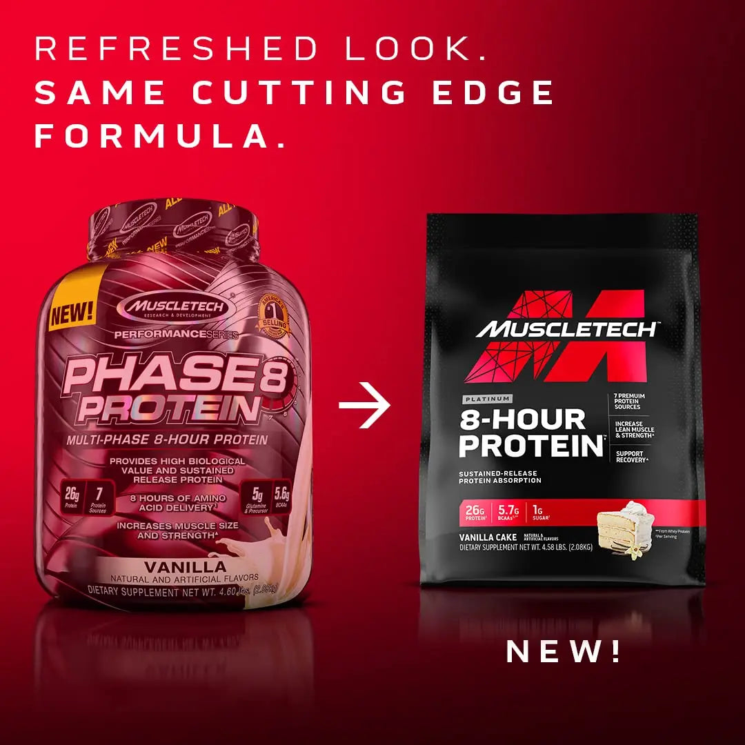 Muscletech Whey Protein Powder Phase8 Protein Powder & Platinum Multivitamin Muscletech Au supplements