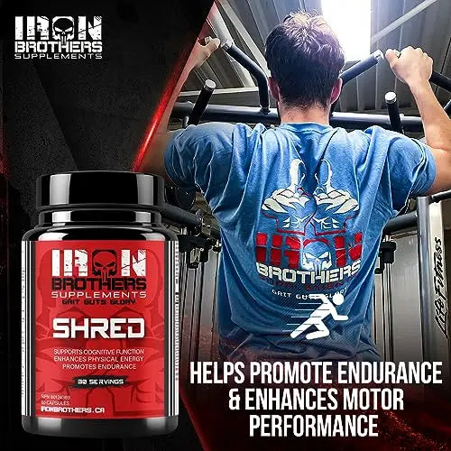 Shred for Men & Women | Strong Appetite Suppressant for Weight Loss Management Iron Brothers Supplements Au supplements