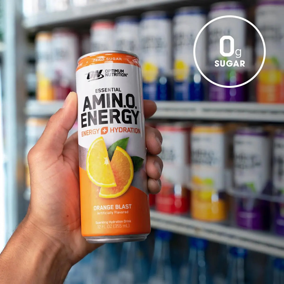 Optimum Nutrition Amino Energy Sparkling Hydration Drink, Electrolytes, Caffeine, Amino Optimum Nutrition Au supplements