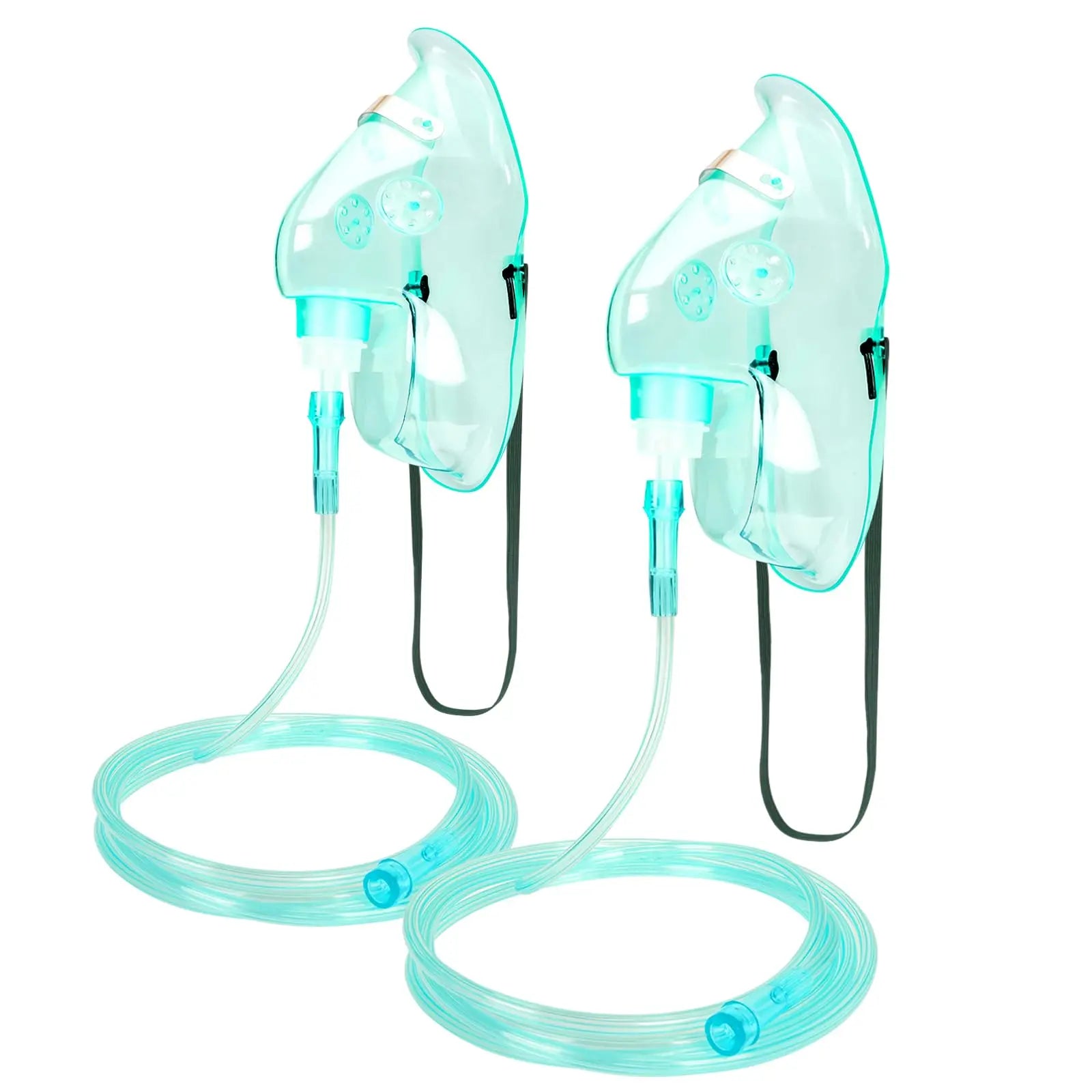 2 Pack Oxygen Mask for Face Adult with 6.6 Ft Tube and Adjustable Elastic Strap - Size XL REALBEBFF Au supplements