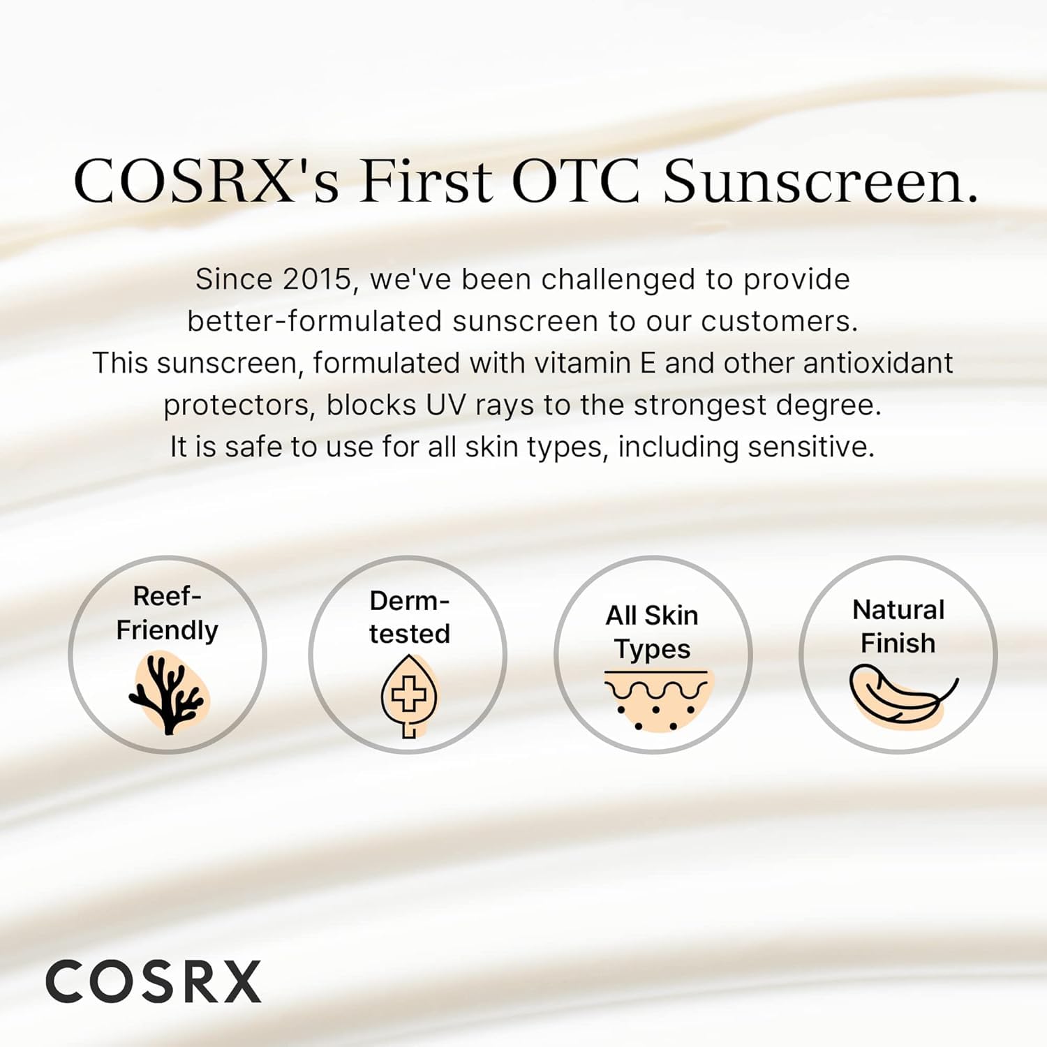 COSRX Vitamin E Vitalizing Sunscreen,SPF 50 Broad Spectrum Face Sunscreen, Lightweight