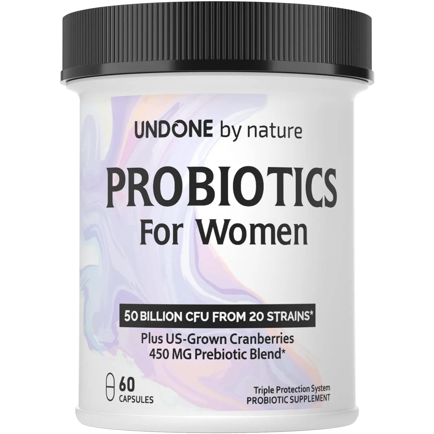 Undone By Nature Probiotic for Women, 50 Billion CFU Women's Probiotics with Prebiotics Undone By Nature Au supplements