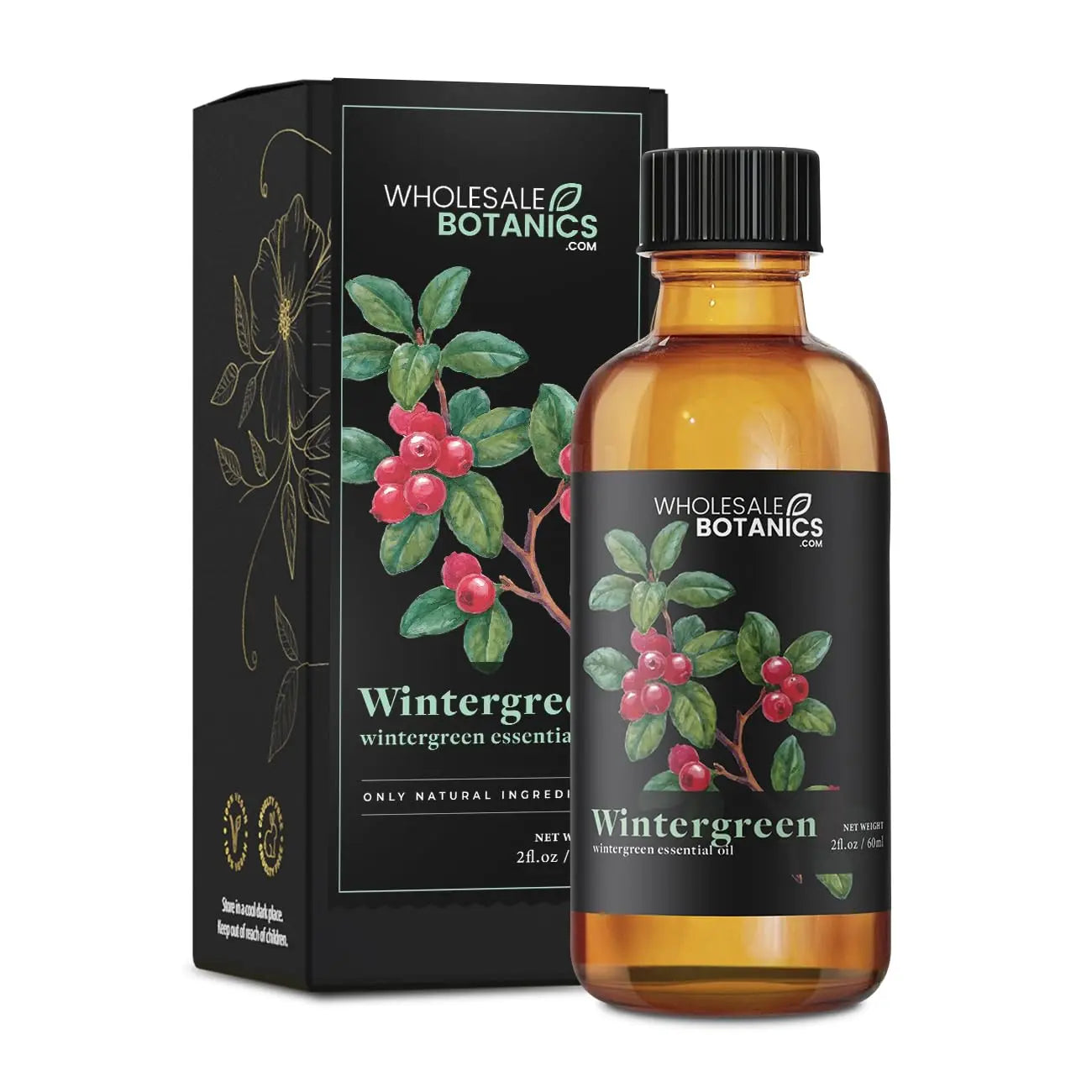 Wintergreen Essential Oil by Wholesale Botanics | Premium Grade 100% Undiluted Essential Oil Wholesale Botanics Au supplements