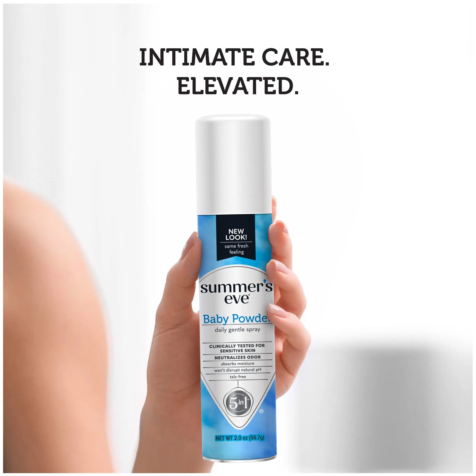 Summer's Eve Baby Powder Daily Gentle Feminine Spray, 2 oz, 3 Pack Summer's Eve Au supplements