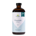 ENTEGRO Flourish Original Liquid Probiotic & Postbiotic Supplement - Glass | 11 Live Cultures | Gut & Digestive Health for Women, Men & Kids | Organic, Vegan