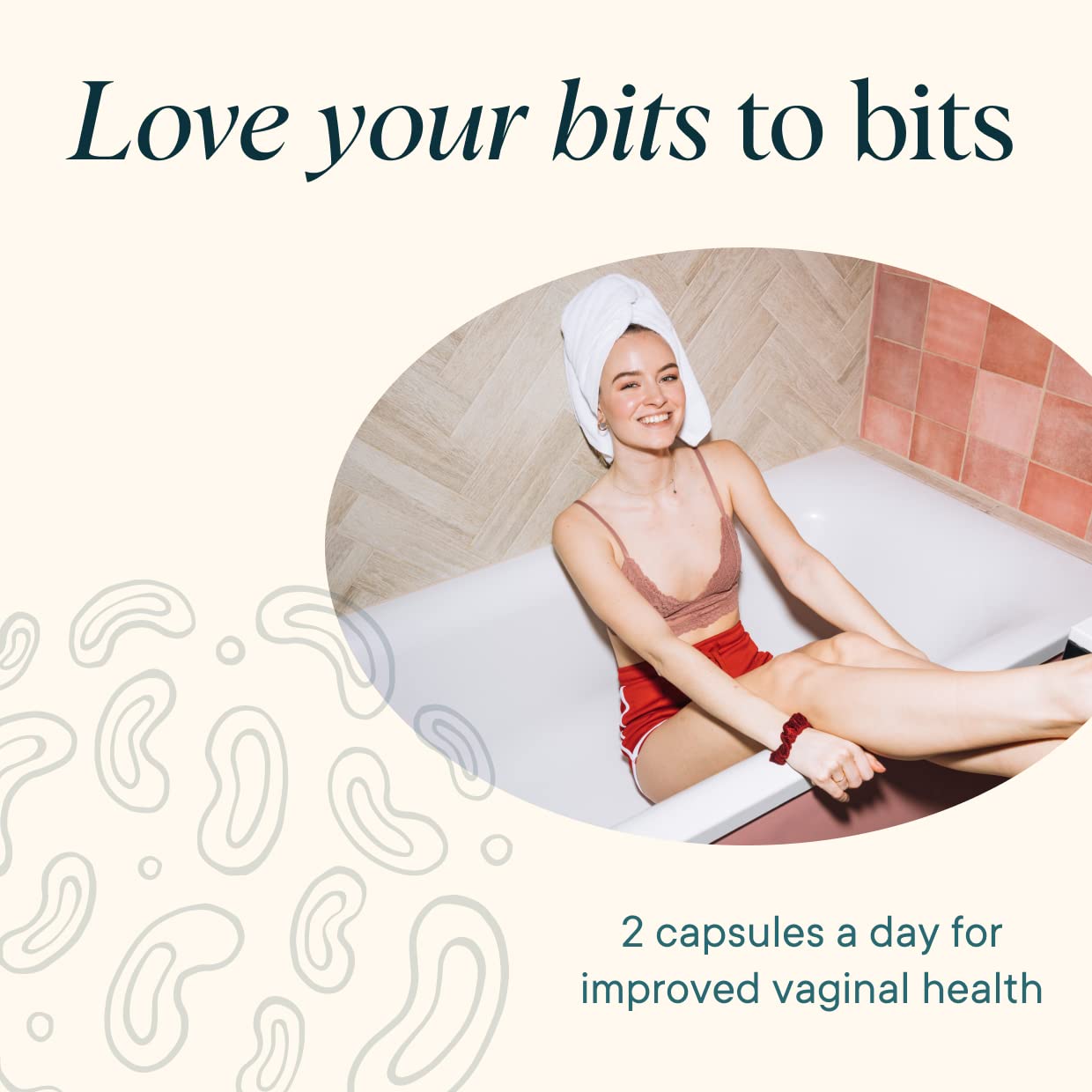 Ora Organic Probiotic for Women with L. crispatus, 6 Clinically Studied Lactobacillus Strains for Vaginal, pH & Urinary Tract Health,