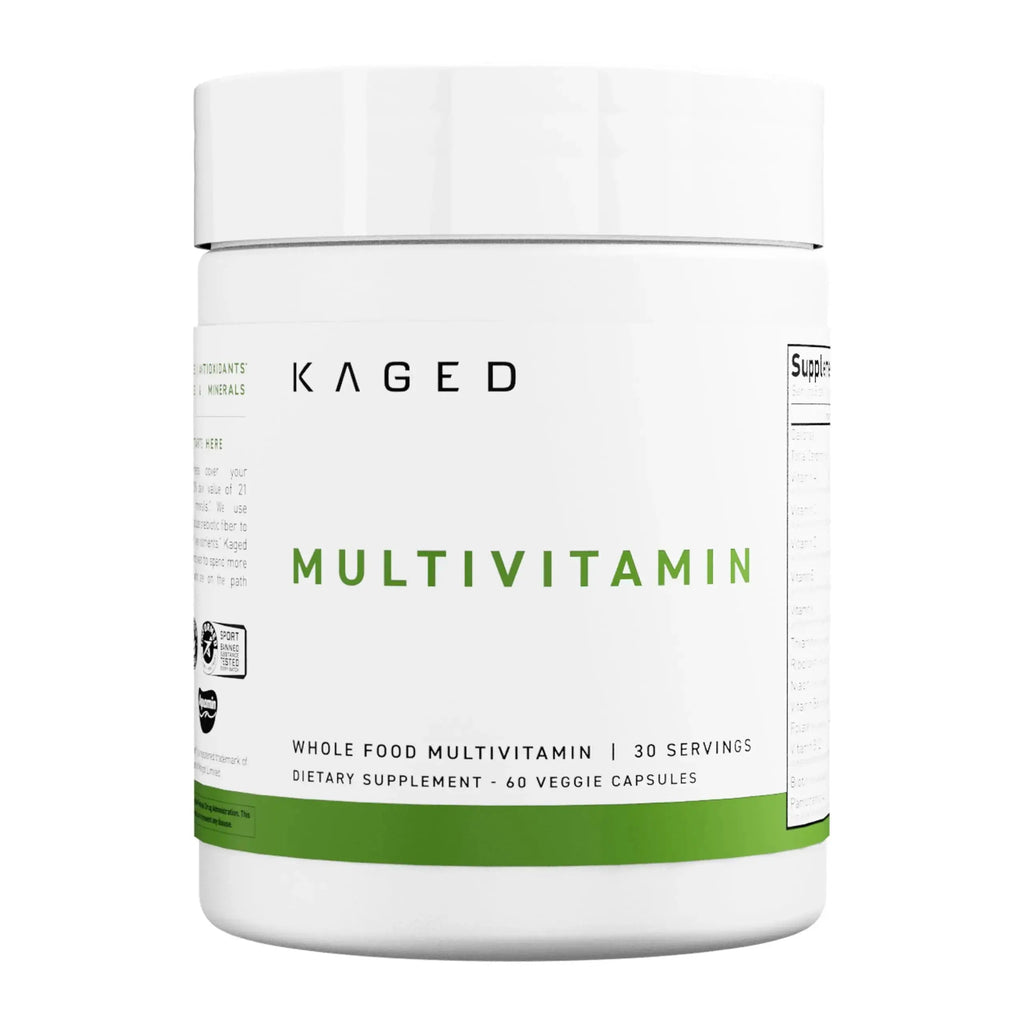 Kaged Multivitamin Capsules | Unflavored | Whole Foods Organic Fruits & Veggies | Plant Based Vegan Multivitamin Kaged Au supplements