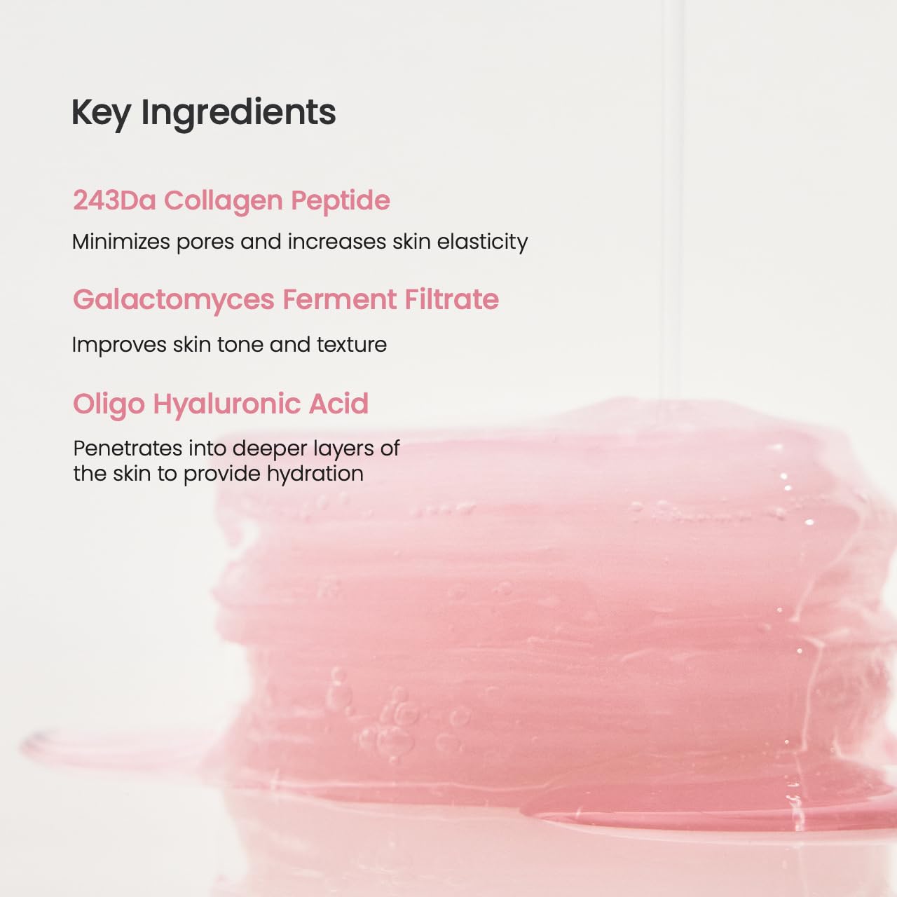 Biodance Collagen Gel Toner Pads, Pore Minimizer for Face, Improving Elasticity, Plumping Toner Pads for Sensitive Skin