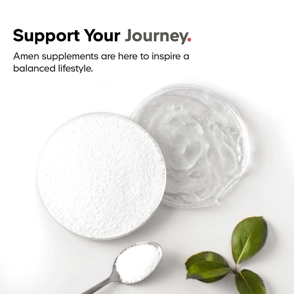 Amen Probiotics Supplement, SBO Probiotic and Organic Prebiotics, 50 Billion CFUs, Shelf Stable, No Refrigeration Required, Flora Daily Probiotic Formula for Women & Men