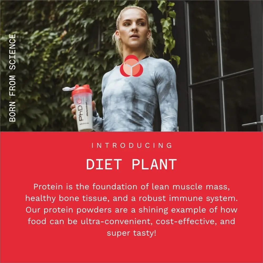 PhD Nutrition Diet Plant, Vegan Protein Powder Plant Based, Salted Caramel PhD Au supplements