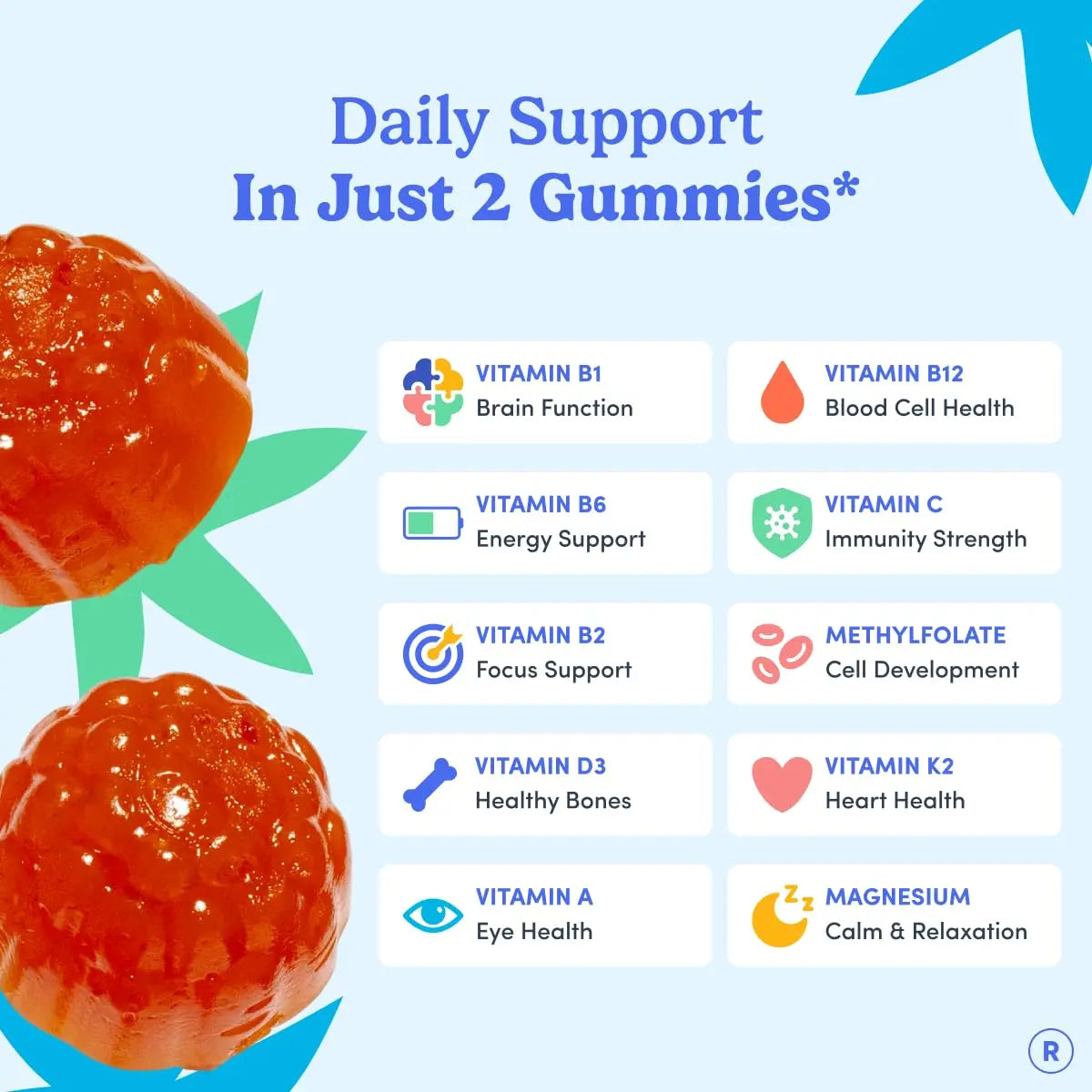 FIRST DAY Vitamins for Teens - Teen Multi Vitamins for Girls & Boys 12-17, Organic Fruit & Veggie Blend - 12 Key Nutrients: Vitamins A FIRST DAY Au supplements