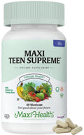 Teen Vitamins for Boys 12-17 - Teen Multivitamin Supreme with D3, Iron, Calcium, Biotin, Digestive Enzymes Maxi Health Au supplements