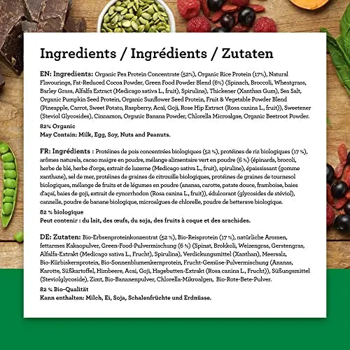 Amazing Grass Protein Superfood, Organic Vegan Protein Powder with Fruit and Vegetables Amazing Grass Au supplements