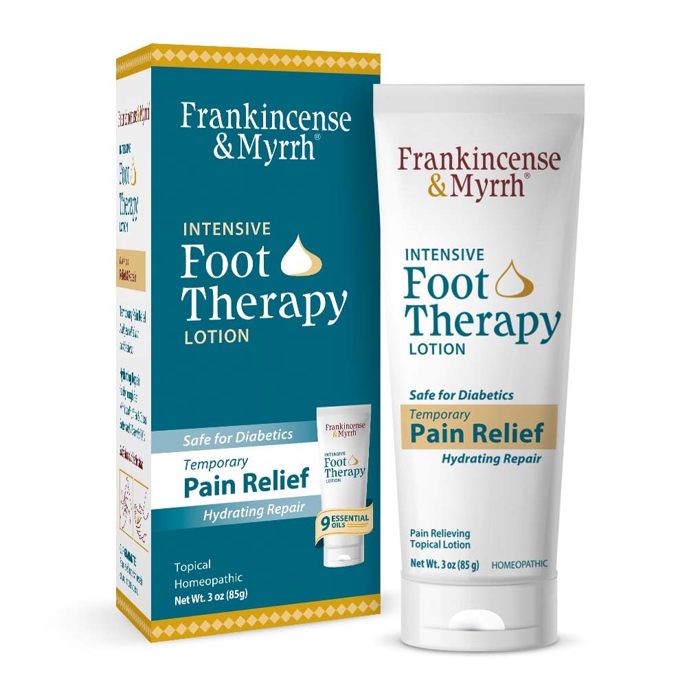 Frankincense & Myrrh Foot Pain Relief Cream - Intensive Foot Therapy Lotion - Diabetic Nerve Pain Relief Cream | Restless Leg Syndrome | Frankincense Essential Oil, 3 Ounce (1-Pack) FRANKINCENSE & MYRRH Au supplements