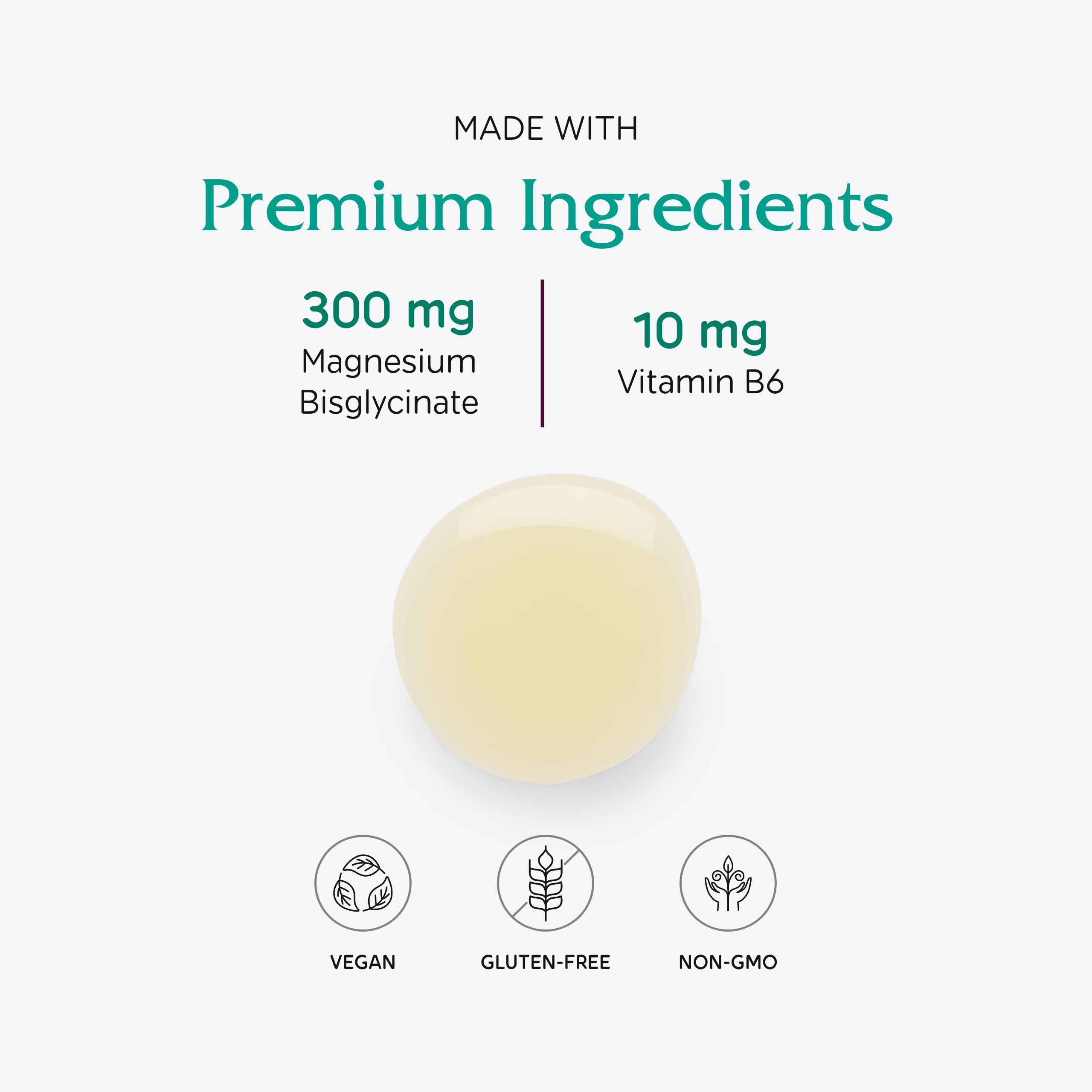 Vitanica Magnesium Tonic, Liquid Magnesium Bisglycinate Chelate 300 mg with Vitamin B6, Dr Formulated Supplement, Orange Flavor, Vegan, Gluten Free and Non-GMO,16 fl oz Vitanica Au supplements