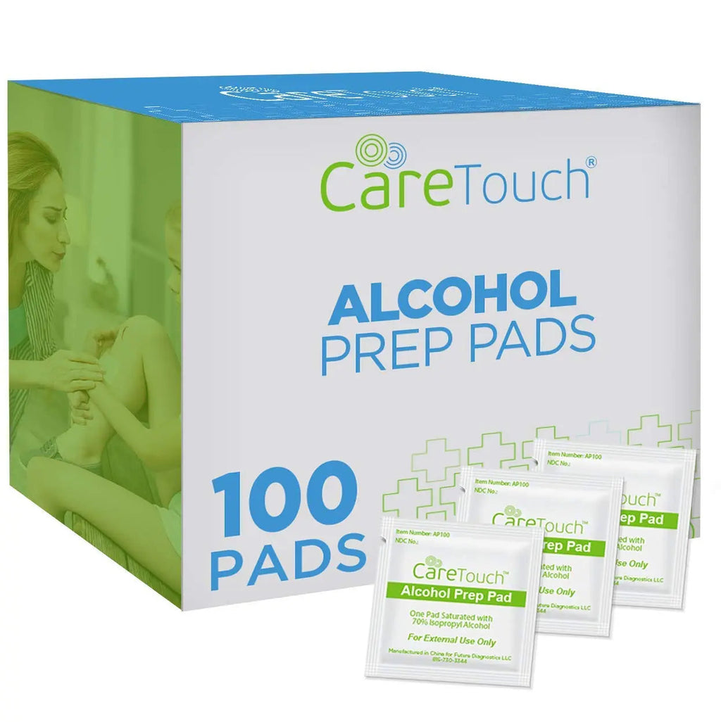Care Touch Alcohol Wipes - Individually Wrapped Alcohol Prep Pads with 70% Isopropyl Care Touch Au supplements