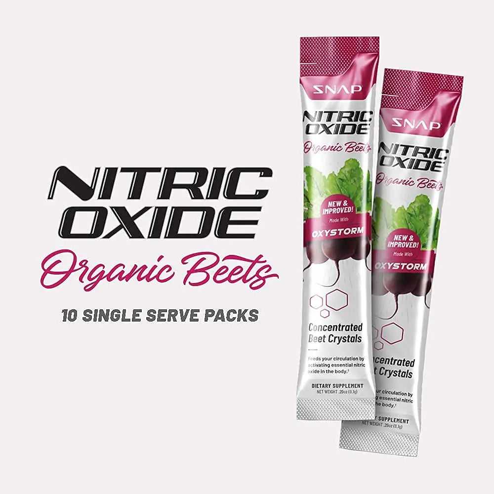 Nitric Oxide + Single Serve Beets (2 Products) Snap Supplements Au supplements