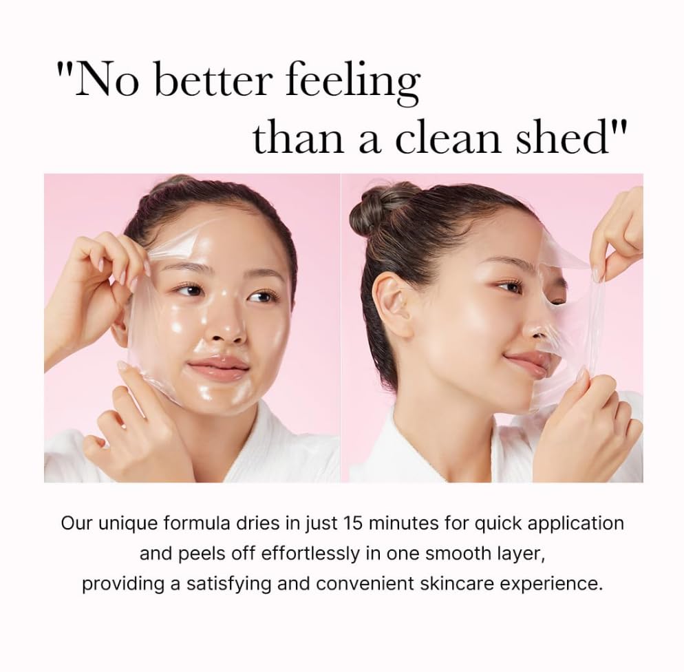 medicube Wrapping Mask Collagen Overnight Peel Off Facial Mask | Elasticity & Hydration Care, Reduces Sagging & Dullness