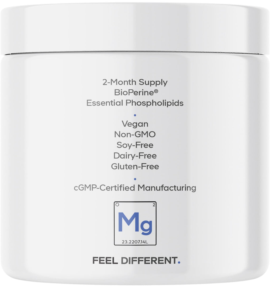 Codeage Liposomal Magnesium Glycinate Supplement, 2-Month Supply, Bisglycinate Magnesium Chelate, Chelated Magnesium Mineral Pills, BioPerine Black Pepper Vitamins Capsules, Non-GMO Vegan, 240 ct Codeage Au supplements