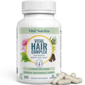 VITAL NUTRITIVE Vital Hair Complex – Biotin & Vitamin B Hair Vitamins for Women & Men – Supports Healthy Hair, Skin & Nails – Hormone-Free, Gluten-Free