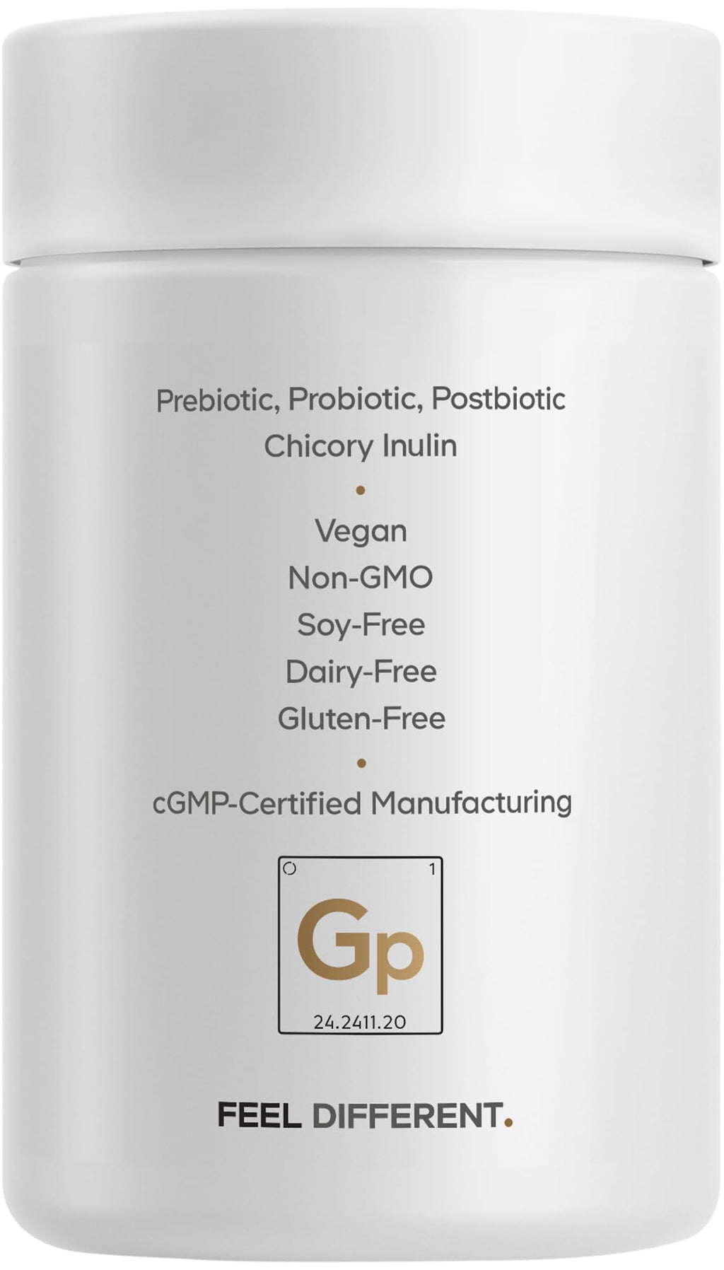 Codeage GLP-1 Probiotic+ - Live Probiotics Akkermansia, Clostridium, Bifidobacterium, Chicory Inulin Probiotic, Prebiotics & Postbiotics Supplement - 500 Million AFU - 30 Capsules Codeage Au supplements