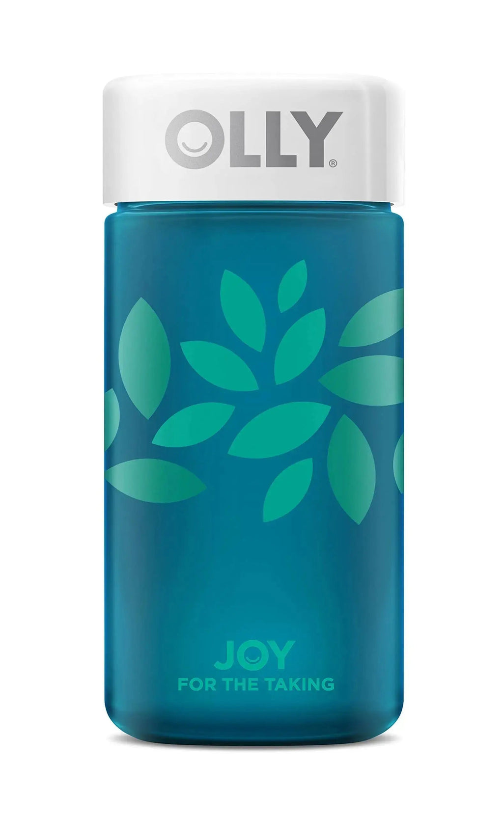 OLLY Joy Jar Gift, Easy Refillable Glass Bottle Vitamin Container, Holds Up to 120 Vitamin Gummies OLLY Au supplements