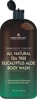 First Botany, ALL Natural Body Wash - Fights Body Odor, Athlete's Foot, Jock Itch, Nail Issues, Dandruff, Acne, Eczema