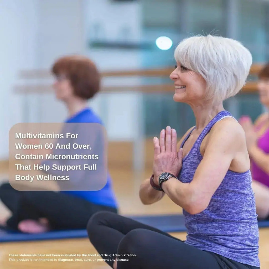 Geriatech Senior multivitamins, Vitamins and Minerals Supplement, Women and Men Over 60, with Vitamin B12, Easy to Swallow Geriatech Au supplements