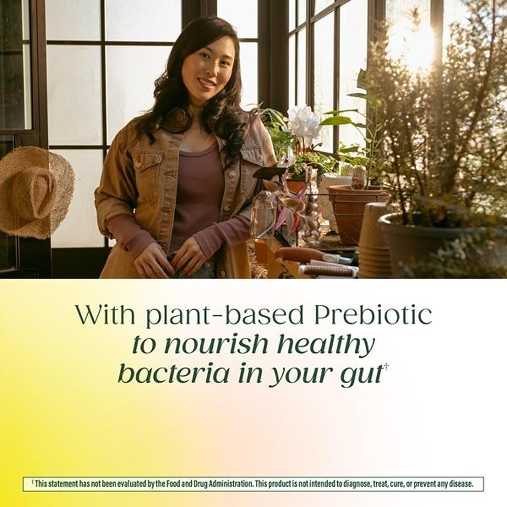 MegaFood Womens Probiotic + Prebiotic - Gluten-Free Prebiotics and Probiotics for Women, Supports Digestive Health & Regularity, Vaginal Probiotics