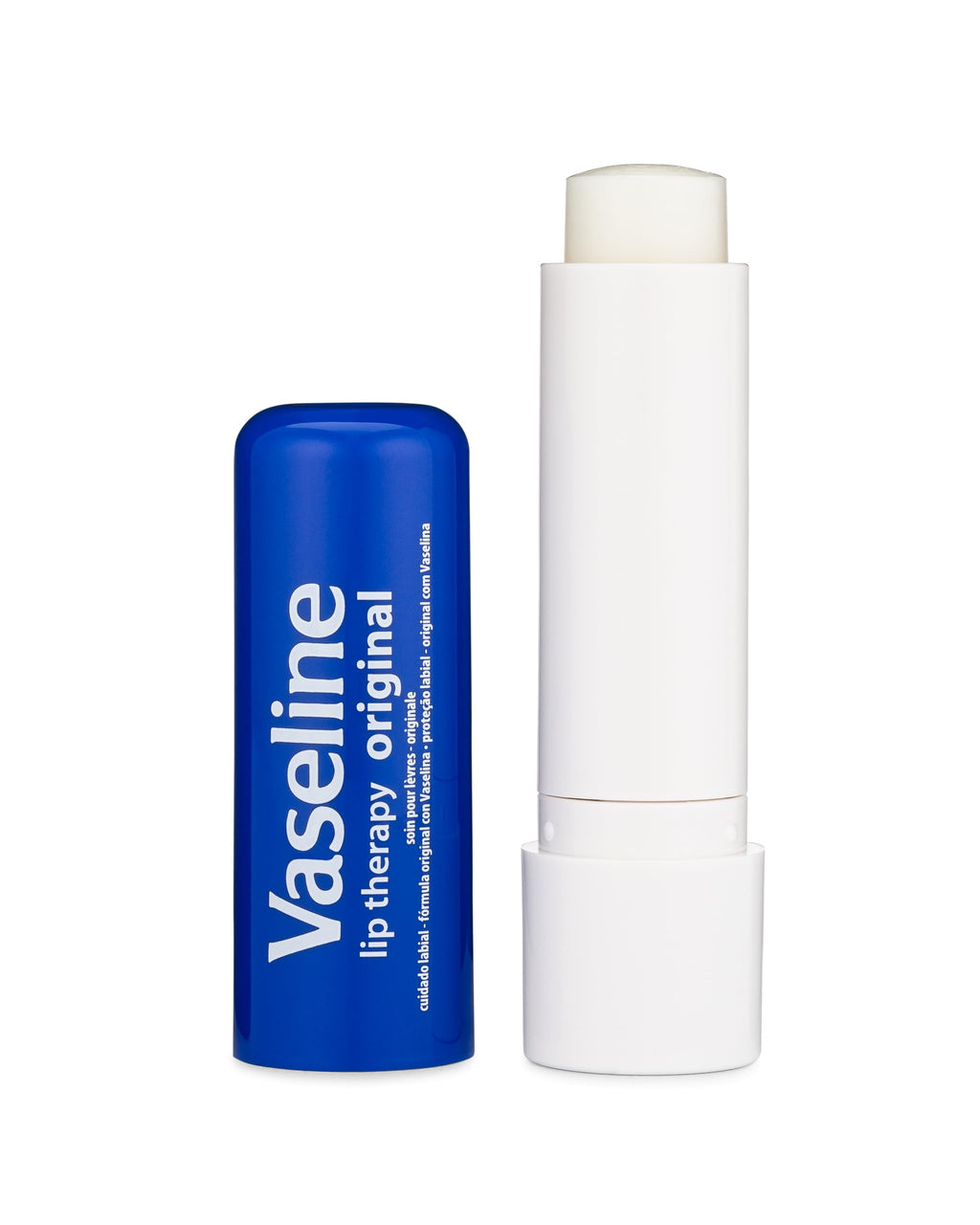 Vaseline Lip Therapy Care Original, Fast-Acting Nourishment, Ideal for Chapped, Dry, Cracked, or Damaged Lips
